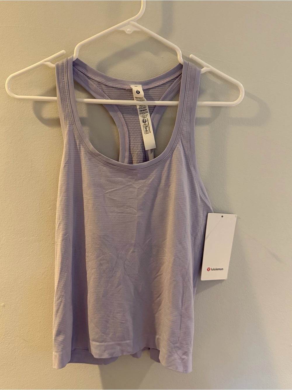 lululemon athletica Women’s Swiftly Tech 2.0 Lavender Racerback Tank Top